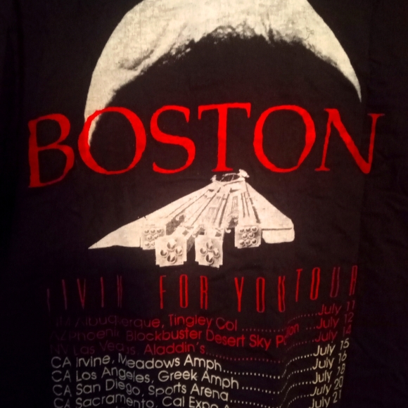 1995 Boston Concert T-Shirt (L) - Picture 1 of 3